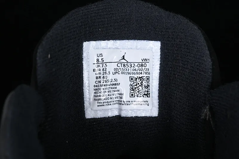 All categories Air Jordan Jordan series basketball shoes Air Jordan 3 Air Jordan 3 Retro "Fear" AJ3 Joe 3 fear dark gray CT8532-080